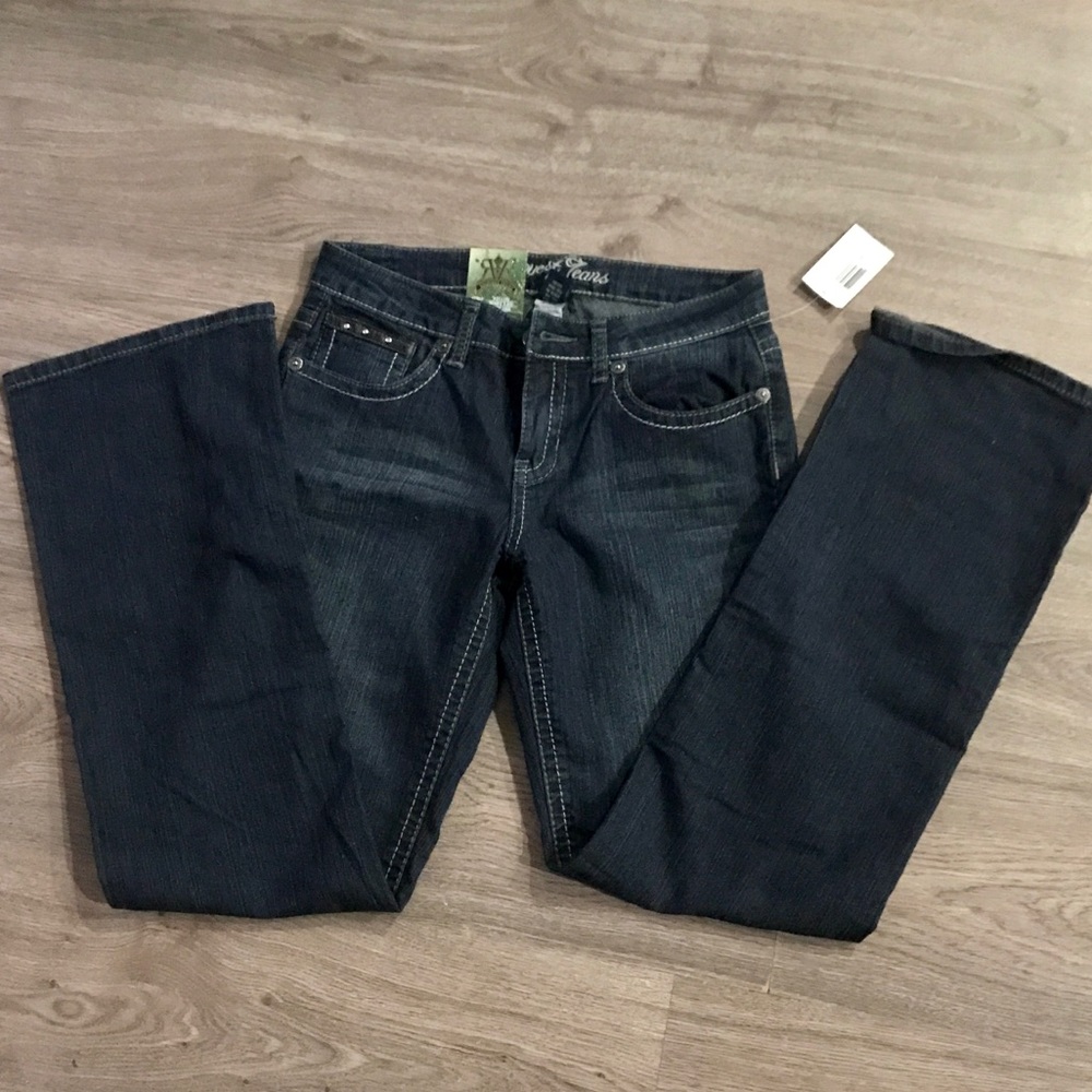 NWT girls boot cut jeans